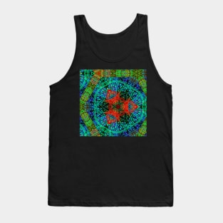 Pattern abstract Tank Top